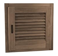 Algopix Similar Product 18 - SeaTeak 60722 Teak Louvered Door and
