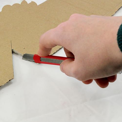 Dekton 2-Piece Snap-Off Utility Knife Set with 5pc 9mm and 18mm Blades, Retractable Safety Mechanism, Ergonomic Non-Slip Handles, Heavy-Duty Construction for Cutting Cardboard, Leather,Carpet and More 8 Dekton 2-Piece Snap-Off Utility Knife Set with 5pc 9mm and 18mm Blades, Retractable Safety Mechanism, Ergonomic Non-Slip Handles, Heavy-Duty Construction for Cutting Cardboard, Leather,Carpet and More - Image 8