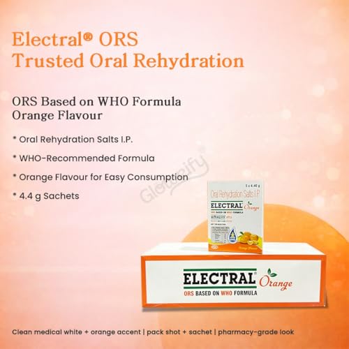 Image of ELECTRAL Oral Rehydration Salts I.P., Orange