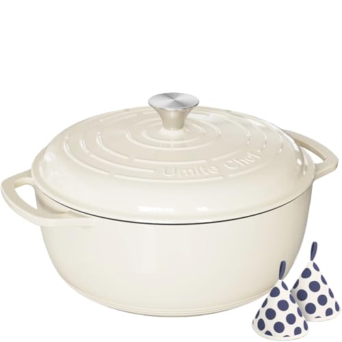 Umite Chef 6QT Enameled Dutch Oven