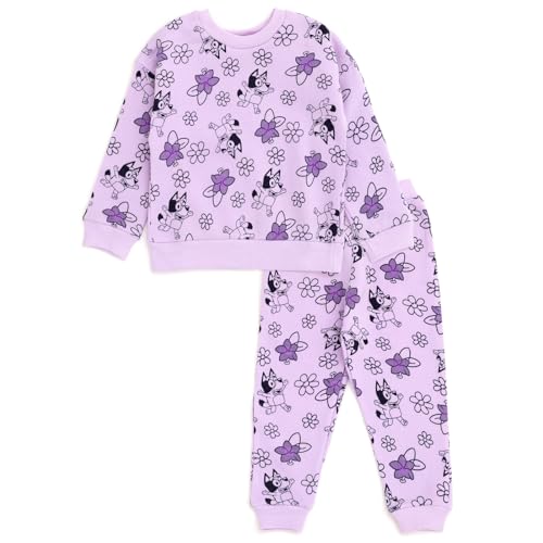 Image of Bluey Fleece Sweatshirt and Jogger Set Toddler to Big Kid