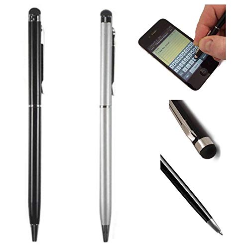 Sport Armband Running Jogging Gym Holder Arm Band Bag Case Pouch for Cell Phone (Screen Less Than 6 inch) + 2 Stylus Pen