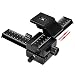 SHOOT Aluminum 4 Way Macro Focusing Rail Slider for Canon Nikon Sony Pentax Nikon Olympus Samsung and All Digtal Camera with 1/4" Screw Hole for Close-up Shooting Photography