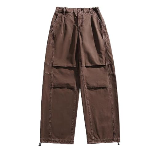 Men's Pants American Cotton Retro Wide-Leg Casual Workwear for Men2