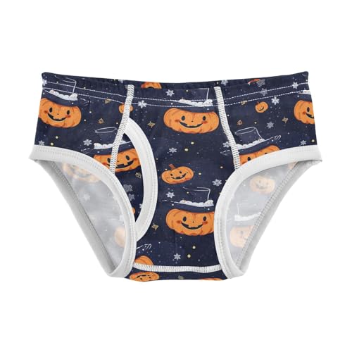 visesunny Boys Potty Training Underwear Cartoon Snow Pumpkin Hat Breathe Cotton Briefs Size 2T-8Y for Toddler