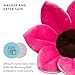 Blooming Bath Baby Bath Seat - Baby Tubs for Newborn Infants to Toddler 0 to 6 Months and Up - Baby Essentials Must Haves - The Original Washer-Safe Flower Seat (Original, Hot Pink)