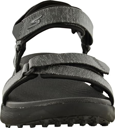 Skechers Womens 600 Spikeless Golf Sandals Shoe, Black, 8 B (M)2