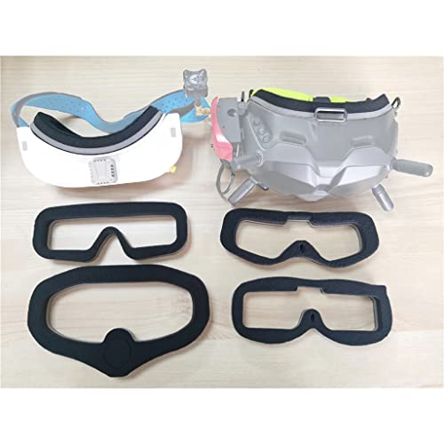 FEICHAO V1 V2 V3 Goggle Sponge Pad 2.0 Panel Upgraded Soft Thin for Racing Drone Quadcopter (Compatible with Fat **Shark HDO2 VTTA6)