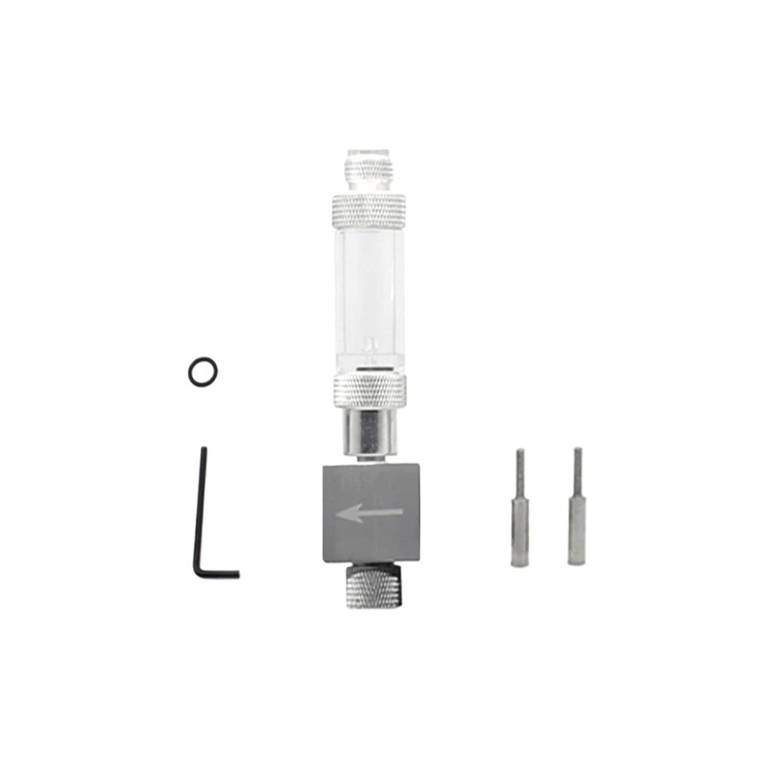 Regulador de CO2 for Acuario, válvula Reductora, medidor Burbujas, solenoide, Control, regulación Bipolar 100-240V(CO2 Shunt,100-240V-CGA320)