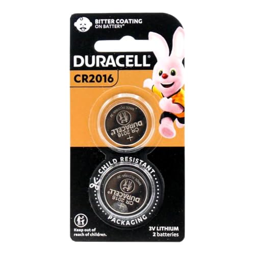 Duracell pile 2016 lithium 3V pour clé de voiture et montre