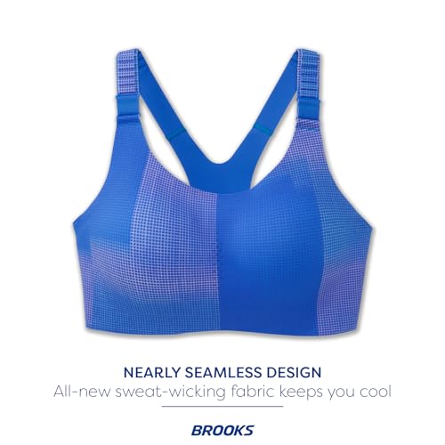 Image of Brooks Women's Racerback 2.0 Sports Bra for High Impact Running, Workouts & Sports with Maximum Support