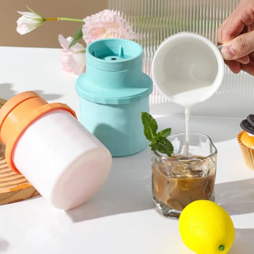 Silicona molde para cubos y esferas de hielo grande miniatura 4