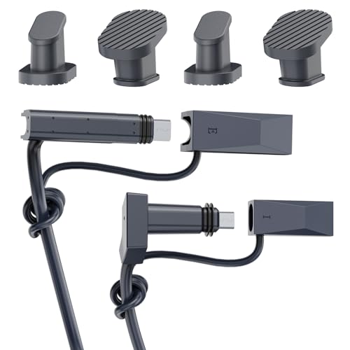 Starlink Cable End Caps, Starlink Mount Anti-Slip Pad, Starlink Accessories with Starlink Cable Protection Caps*2 and 4pcs Starlink Mount Anti-Slip Pad, Starlink Mounting Kit Starlink Cable Protection