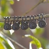 Clips de orquídeas marrones fáciles de usar, ideales para orquídeas, flores rastreras y plantas de tomate (10 piezas)