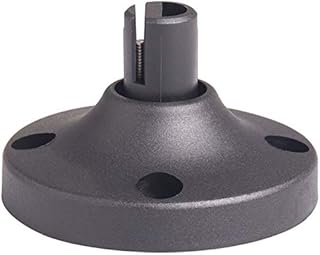 MAM-B070C, MENICS Signal Light Accessory, Plastic Surface Mount 70mm Base, Apply All Pole Types