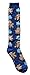 Star Wars Gingerbread Characters Junior/Women's Christmas Socks Shoe Size 4-10 Blue