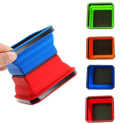 Bandeja de piezas pequeñas con diseño plegable para optimizar espacio de trabajo 5