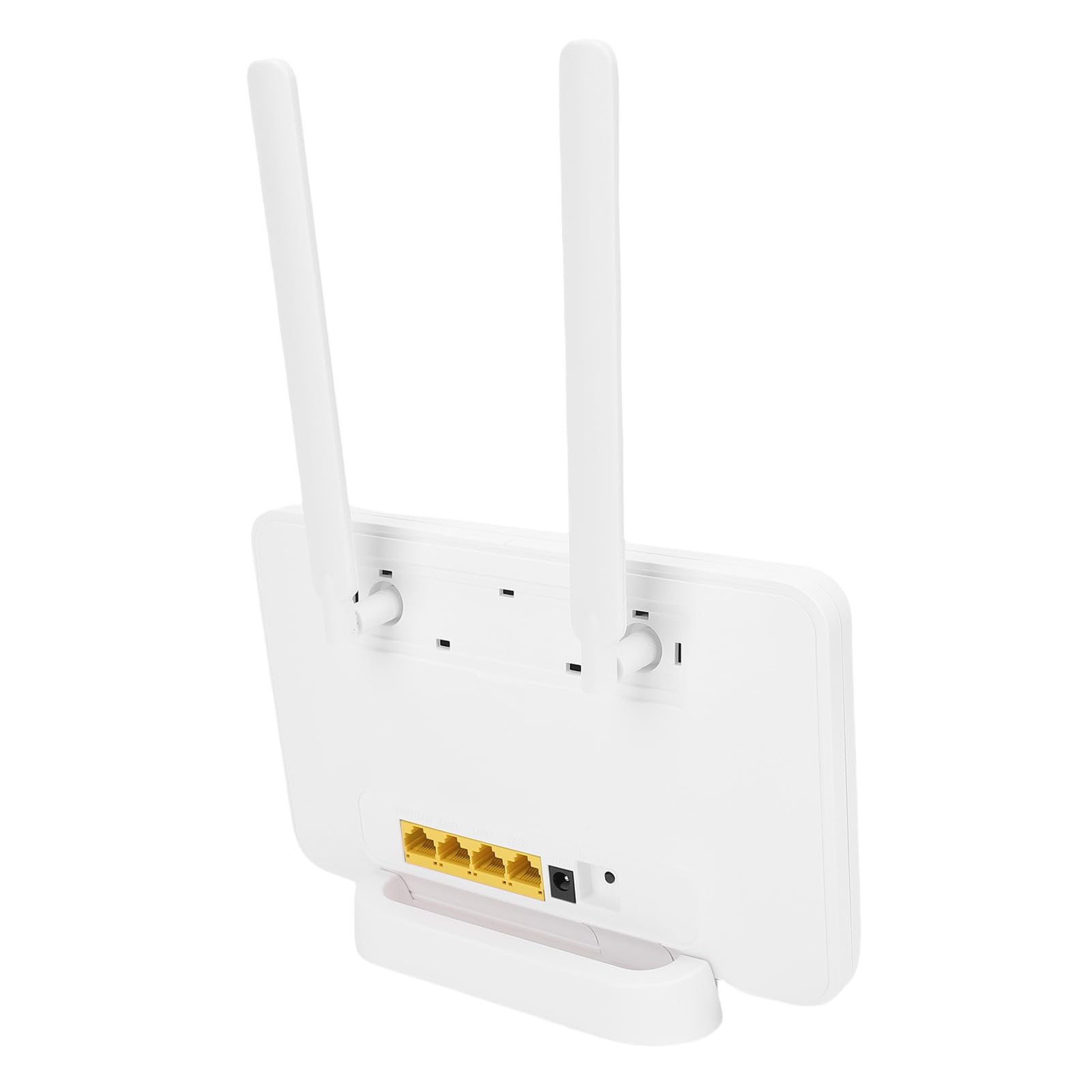 Cuifati Routeur WiFi 4G LTE, Routeur WiFi 6 Haute Vitesse 2.4G 300 Mbps, Internet sans Fil avec Emplacement SIM, pour la Maison, Portée de 200 M
