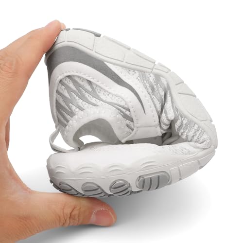 Image of UBFEN Kids Water Shoes for Boys Girls Quick-Dry Swim Aqua Socks | Lightweight, Barefoot-style, Perfect for Water parks, Beach, Pool, Kayak, Creek Hiking, Camping, Toddler, Little Kid, Big Kid
