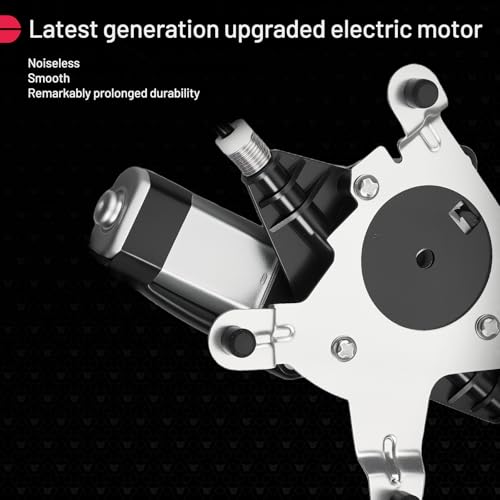 Image of BDFHYK 748-506 Power Window Regulator with Motor Rear Left Compatible with Ford Explorer 2002-2010, Ford Explorer Sport Trac 2007-2010, Lincoln Aviator 2003-2005, Mercury Mountaineer 2002-2010