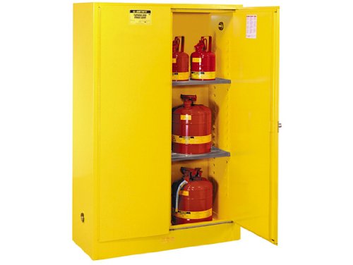 Image of Justrite 29144B Right Hand Replacement Door, Blue, for 22 Gallon Undercounter Cabinet