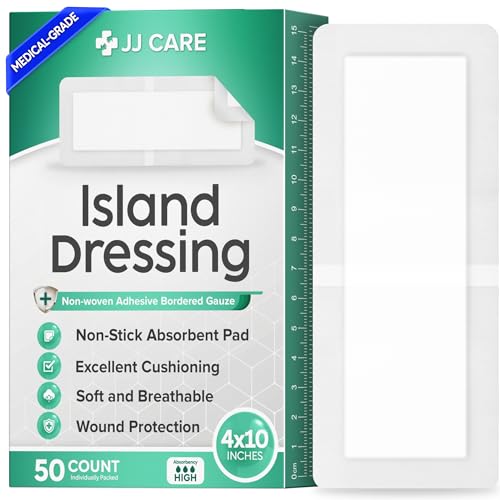 Island Dressing 4x10 50ct, Wound Care & Dressings, Large Bandage, FSA&HSA miniatura 1
