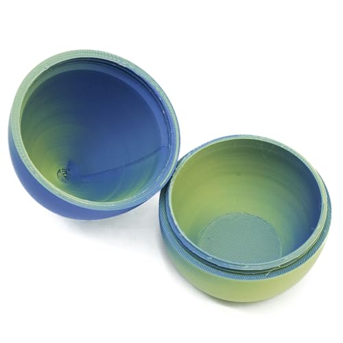 Image of Matte Dual Color Yellow Blue PLA 1.75mm 1kg 600mm /s High Speed 3D Filament
