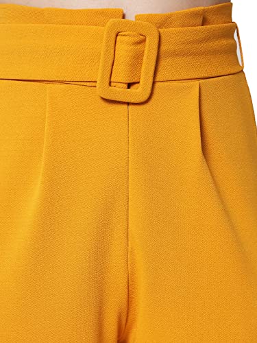 Image of KOTTY Women's High Rise Viscose Rayon Relaxed Fit Korean Trousers