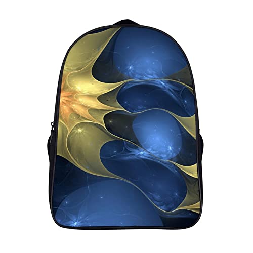 Cartable garçons et filles bleu pour l'école et les sorties 3D