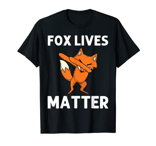 Cool Fox For Men Women Dabbing Red Swift Fennec Animal T-Shirt