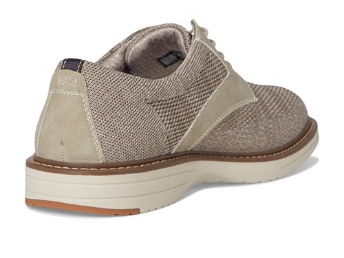 Image of Nunn Bush Mens Griff Plain Toe Knit Oxford Lightweight and Comfortable for Any Occasion Knit Lace Up