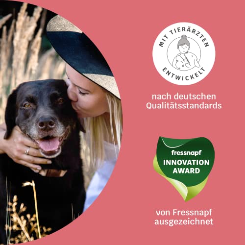 9-in-1 Probiotika für Deinen Hund - Lucky Belly 220 Drops (650g) von mammaly - Bei Magenprobleme & Verdauungsprobleme für Magen-Darm, Verdauungssnacks bei Gras fressen & Kotfresser Leckerlies mit Huhn