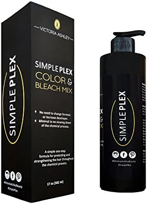 Victoria Ashley SimplePlex Hair Dye Treatment | Perfects, Softens, Conditions, and Smooths your Damaged, Dry, Processed Hair | Salon Results at Home | 17oz