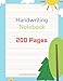 4 Lines Book Handwriting: 4 Lined Handwriting Book : Ideal For Good Practice Handwriting : 4 Line Notebook For Cursive Writing : 8.5x11 Inches 200 Pages : Four Line Notebook For Kids & Adults