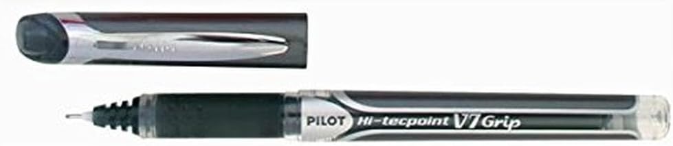 Pilot V7 Grip Liquid Ink Rollerball 0.7 mm Tip (Box of 12) - Black
