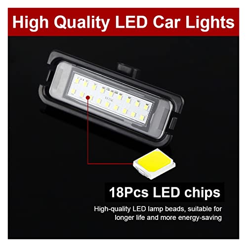 Luces matrícula Canbus Ford Mustang 2015-2019 lámparas traseras 2 unidades 2