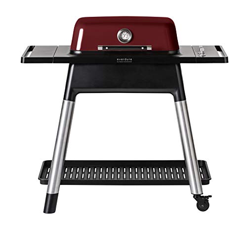 Barbacoa de gas roja Everdure by heston blumenthal FORCE