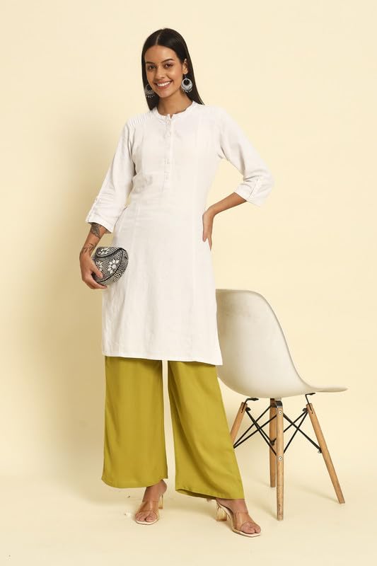 Image of Soft Colors Relaxed Fit Pocket Palazzo