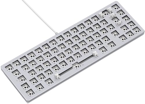 Cadre Clavier Mécanique GMMK 2 Compact 65% Aluminium Blanc de Finition ISO