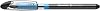 Schneider Slider Basic F (Fine) Ballpoint Pen, 0.7 mm, Transparent Barrel, Black Ink, Box of 10 Pens (151001)