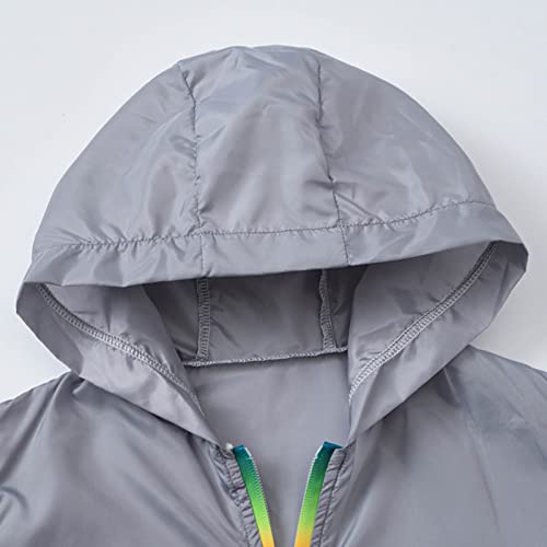 Girls Boys Lightweight Sunscreen Hoodie Zip Up Sun Protection Outwear Breathable Coat Casual Jacket Trendy Clothes4