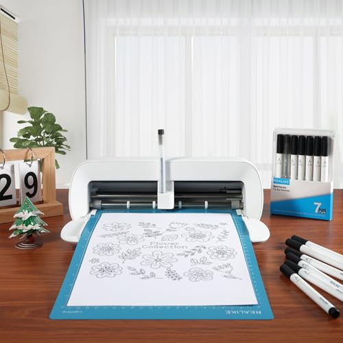 REALIKE Cutting Mat for Cricut Joy Xtra (StandardGrip, LightGrip, StrongGrip 3 Mats), Various Self Adhesive Cutting Mats for Cricut Joy Xtra Accessories, 8.5" x 12"