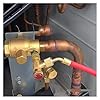 2 Pieces Liquid Safety Valve R410A R22 Air Conditioner Refrigerant Safety Adapter 95AC #4