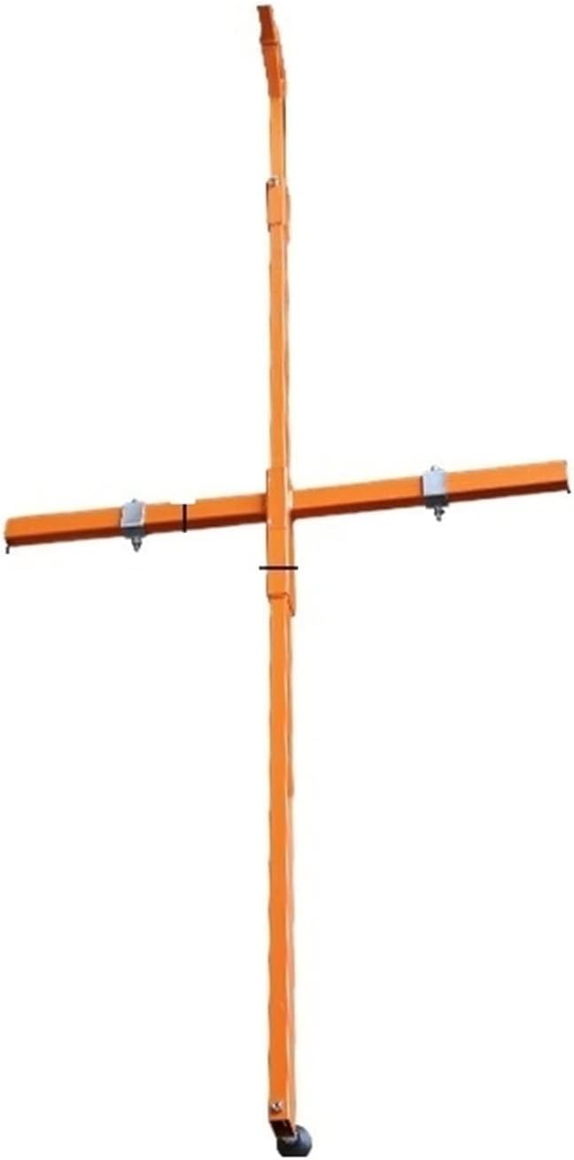 Outdoor Air Conditioner Installation Tool, Unit Lifting Bracket with Manual Winch, Essential Maintenance Equipment for Efficient Disassembly (3ph Self-Use),Only 3ph Self