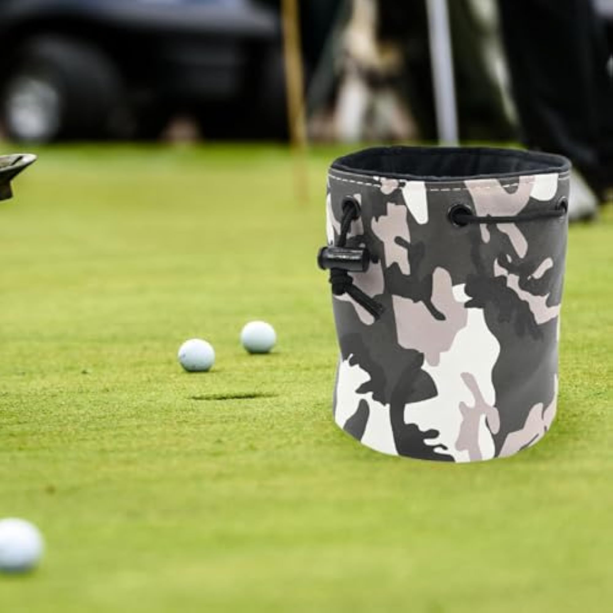 Golf Ball Drawstring Storage Pouch, Organizer Bag