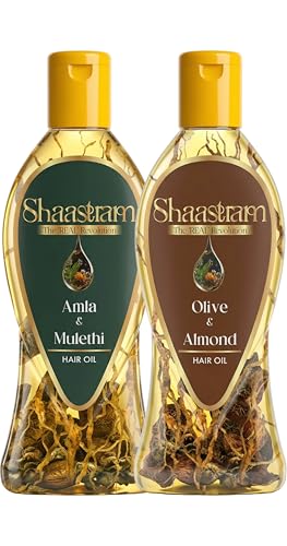 Amla Mulethi & Olive Almond Helps Reduce Hair Fall & Helps Contro...