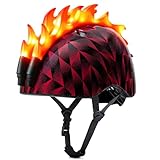 Toddler Bike Helmet with LED Lights, Kids Helmet for Boys 3-8 Years, Adjustable Kids Bike Helmets Toddler Helmets for Bicycle Skateboard Scooter
