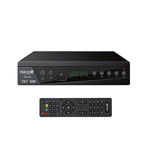 Digivolt TDT HD e TDT 2 ad alta definizione USB Rec TDT-7401