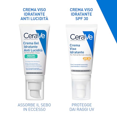 CeraVe Gel-Crema Hidratante Oil Control, Para Piel Mixta a Grasa, Protege, Hidrata, Controla el Brillo, Acabado Mate No Graso, Con Ácido Hialurónico, Ceramidas y Niacinamida - imagen 4