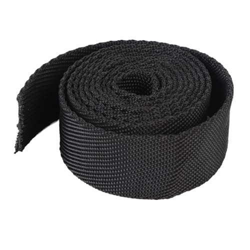 Matybobe Protective Winch Rope Sleeve, Durable Polyester Wearproof Cover, Fits Most UTV Traction Applications, Ideal for Automotive Off Road Recovery, Marine, Industrial, Mining,